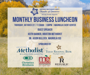 OCTOBER BUSINESS LUNCHEON SQUARE
