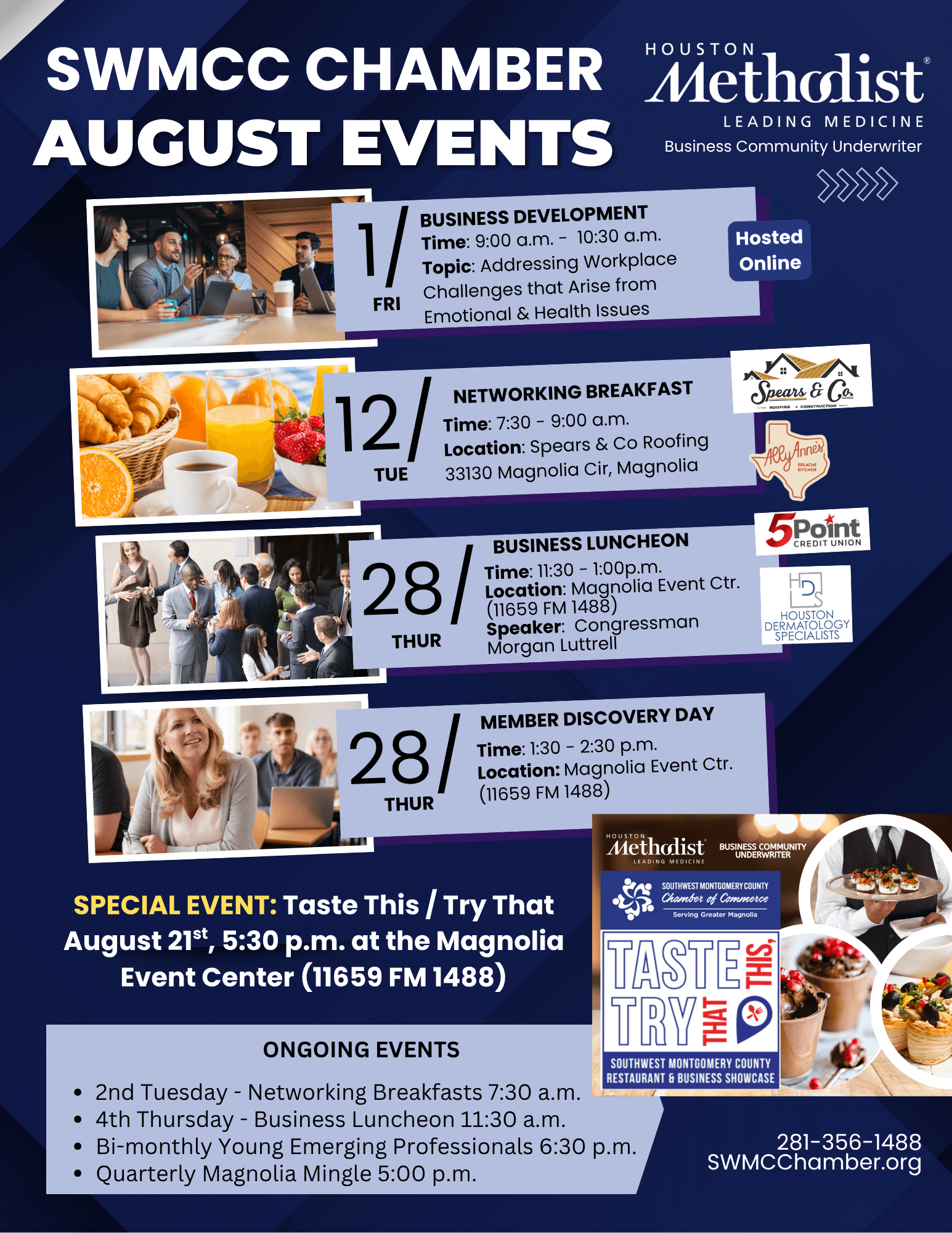 August Events august events