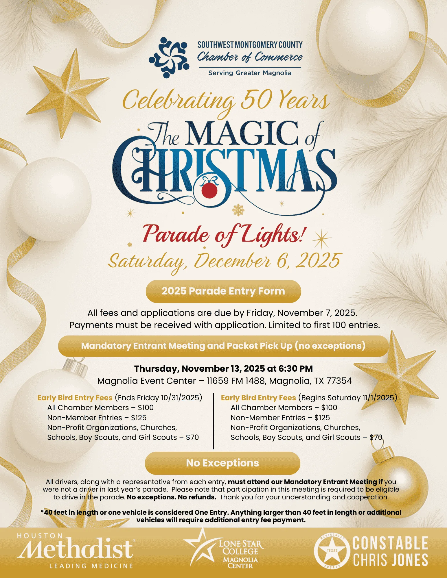 Celebrating 50 Years of Magic web flyer