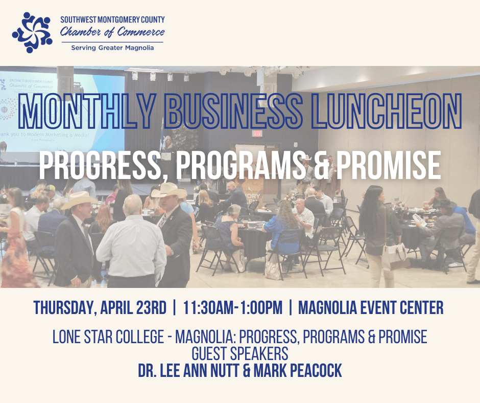 APRIL BUSINESS LUNCHEON SQUARE